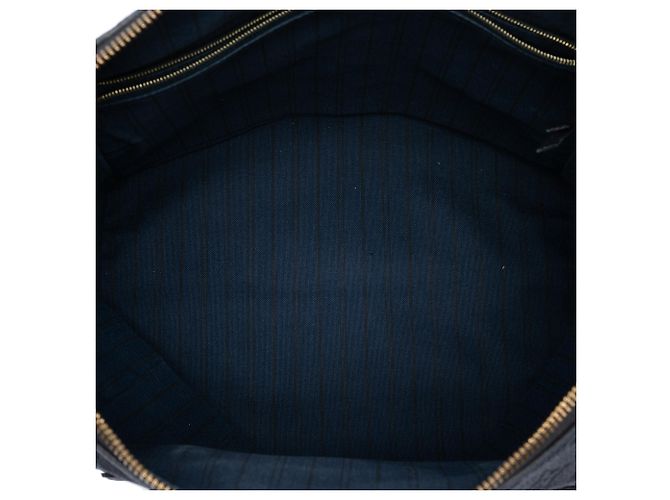 Louis Vuitton Monogram Empreinte Lumineuse PM Blu Blu navy - vista 4