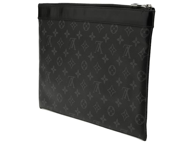 Pochette GM Discovery Monogram Eclipse Nero Louis Vuitton - vista 2