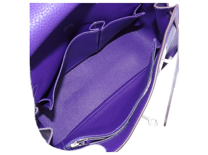 Hermès Jypsiere 28 in Clemence Viola Porpora - vista 3