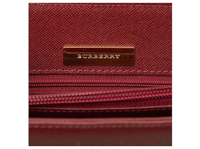Burberry Beige House Check Canvas Tote - view 5