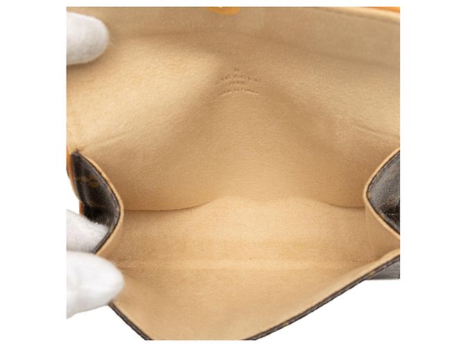 Pochette Florentine Monogramma Marrone Louis Vuitton - vista 4