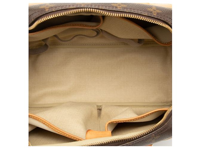 Louis Vuitton Monograma Marrón Deauville Castaño - vista 4