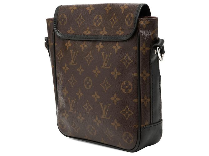 Borsa Bass PM Monogramma Macassar Marrone Louis Vuitton - vista 2