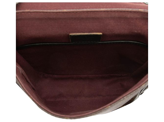 Borsa Bass PM Monogramma Macassar Marrone Louis Vuitton - vista 4