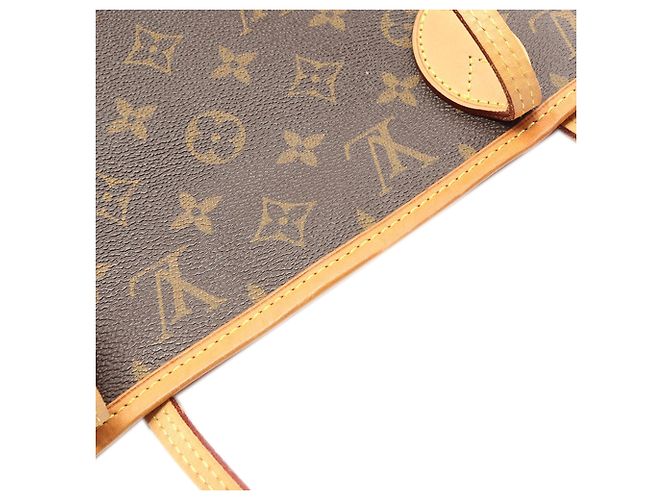 Louis Vuitton Borsa Neverfull MM Monogram Marrone - vista 7