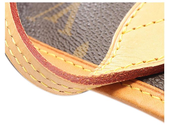 Louis Vuitton Borsa Neverfull MM Monogram Marrone - vista 8