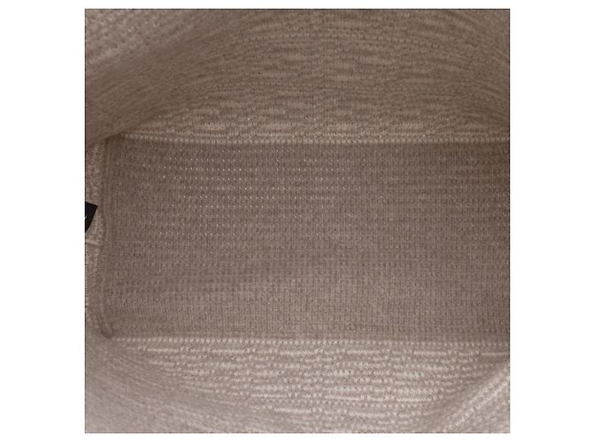 Fendi Gran Tote Shopper de Cachemira Zucca Marrón Castaño Gris pardo - vista 4