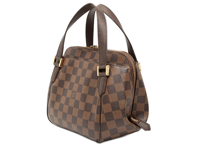 Louis Vuitton Marrone Damier Ebene Belem PM - vista 2