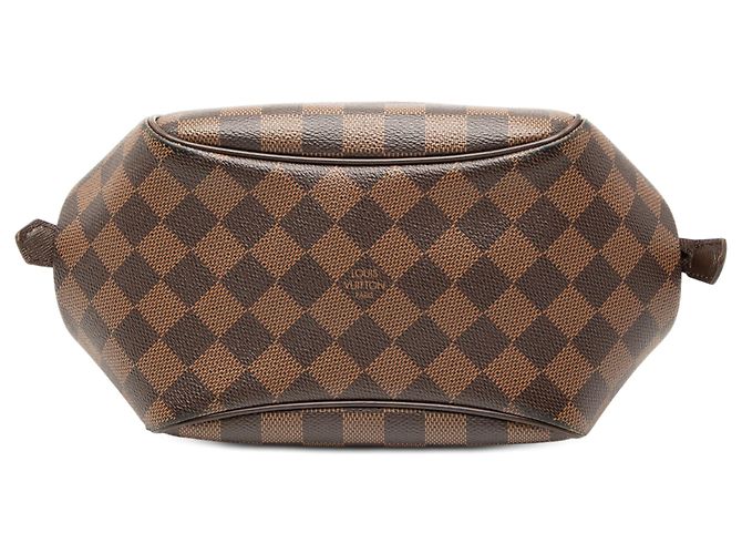 Louis Vuitton Marrone Damier Ebene Belem PM - vista 3