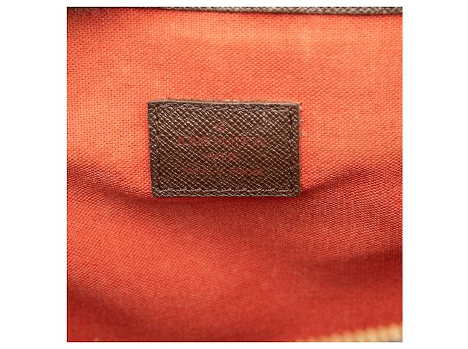 Louis Vuitton Marrone Damier Ebene Belem PM - vista 5