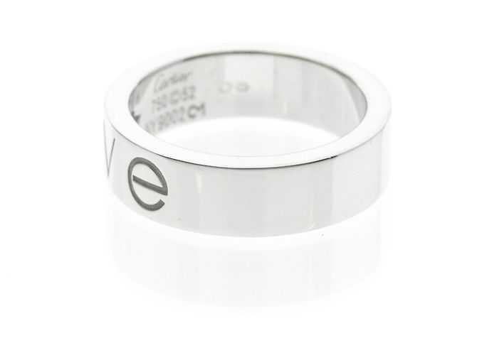 Cartier Love Ring 1P Diamond Christmas Limited Edition Silvery - view 2
