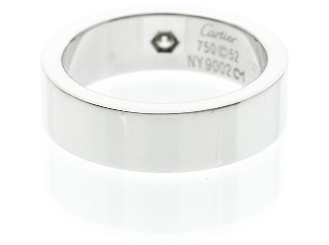 Cartier Love Ring 1P Diamond Christmas Limited Edition Silvery - view 3