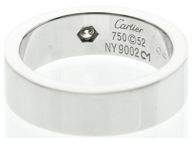 Cartier Love Ring 1P Diamond Christmas Limited Edition Silvery - view 7