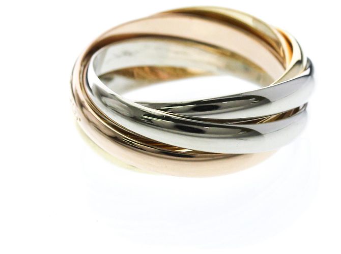 Anello Trinity di Cartier D'oro - vista 2