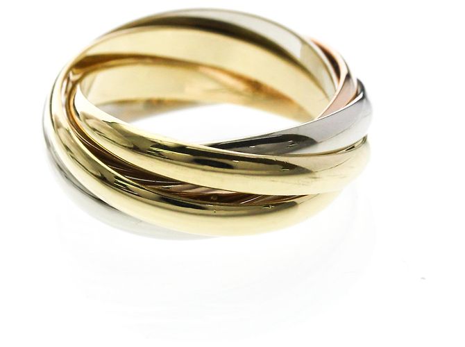 Anello Trinity di Cartier D'oro - vista 4