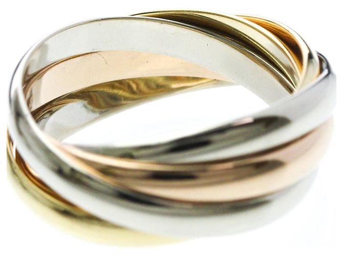 Anello Trinity di Cartier D'oro - vista 6