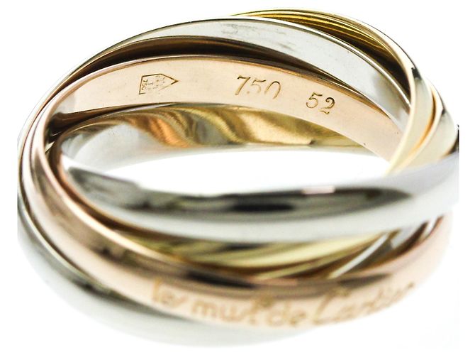Anello Trinity di Cartier D'oro - vista 7