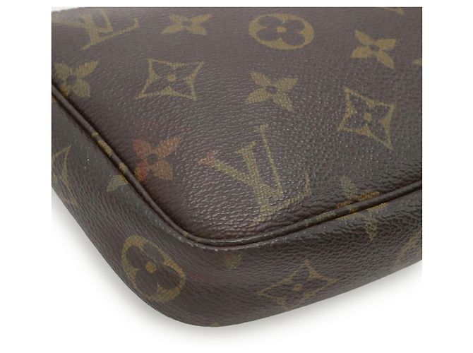 Borsa Pochette Accessoires Monogram Louis Vuitton Marrone - vista 4