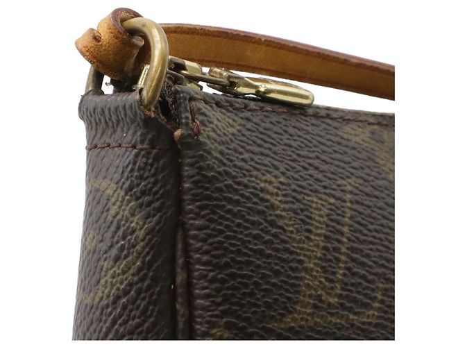 Borsa Pochette Accessoires Monogram Louis Vuitton Marrone - vista 5