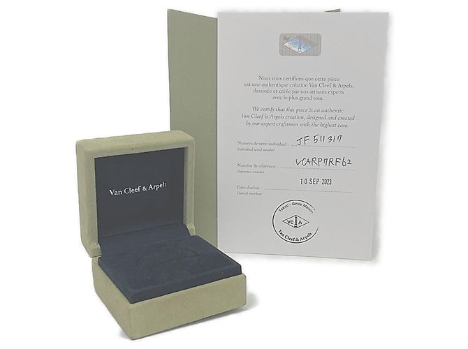 Ehering Van Cleef & Arpels Toujours Signature Etoile Golden - Ansicht 10