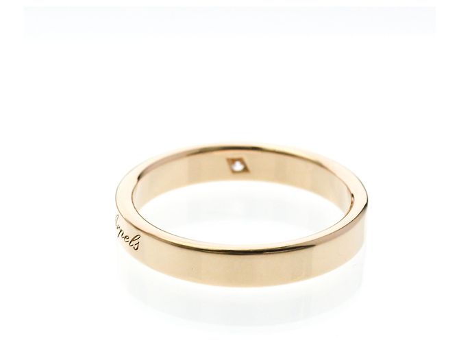 Ehering Van Cleef & Arpels Toujours Signature Etoile Golden - Ansicht 3