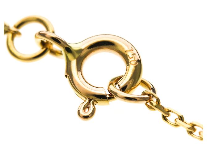 Louis Vuitton Van Cleef & Arpels Star Blossom Necklace Golden - view 10