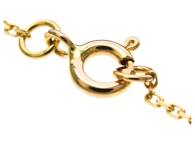 Louis Vuitton Van Cleef & Arpels Star Blossom Necklace Golden - view 11