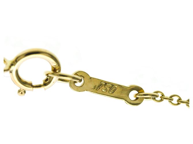 Elsa Peretti Tiffany & Co Collar Péndulo Corazón Abierto Tiffany en Oro Amarillo de 18K Dorado - vista 12