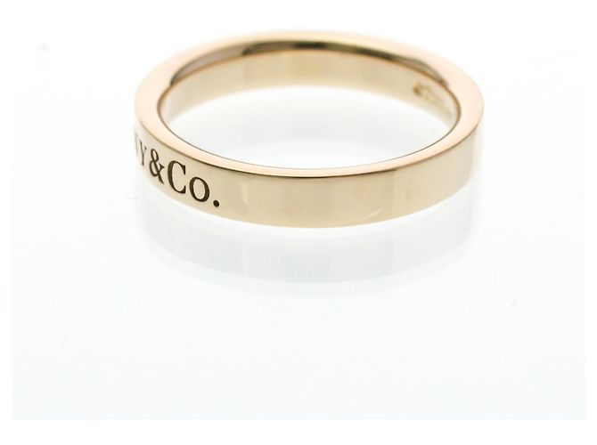 Tiffany & Co Anello piatto in oro rosa 18K Tiffany D'oro - vista 2