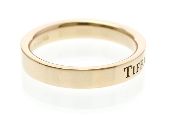 Tiffany & Co Anello piatto in oro rosa 18K Tiffany D'oro - vista 4