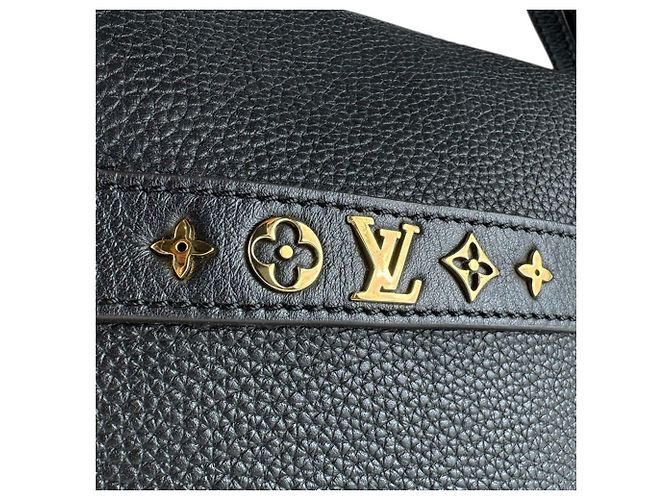 Borsa in pelle nera Louis Vuitton Nero - vista 12