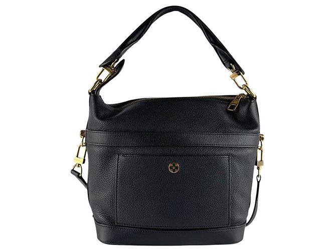 Borsa in pelle nera Louis Vuitton Nero - vista 3