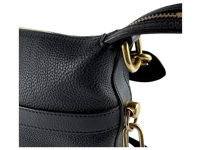Borsa in pelle nera Louis Vuitton Nero - vista 7