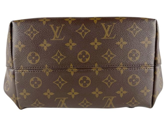 Zaino Montsouris NM PM Monogramma Louis Vuitton Marrone Nero - vista 4