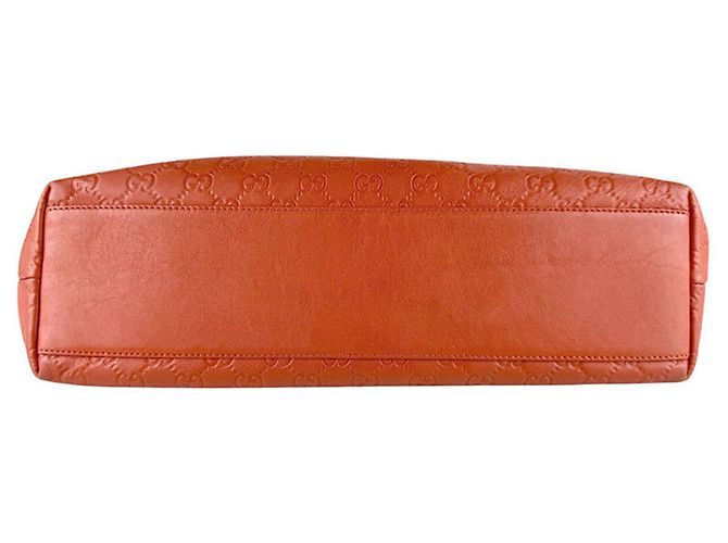 Borsa in pelle Gucci arancione - vista 4