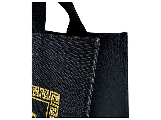 Borsa a spalla Fendi Nero D'oro - vista 7