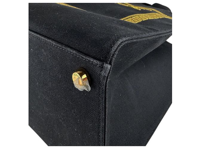 Borsa a spalla Fendi Nero D'oro - vista 9