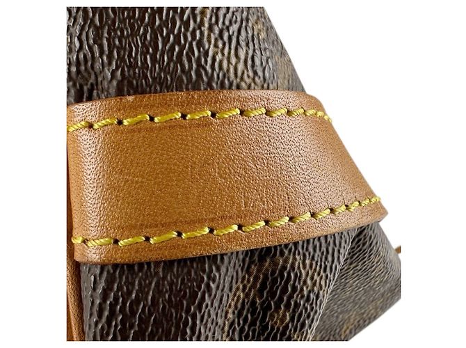 Noe Borsa a Spalla Petit Noé Monogramma Louis Vuitton Marrone - vista 12