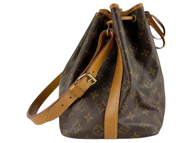 Noe Borsa a Spalla Petit Noé Monogramma Louis Vuitton Marrone - vista 2