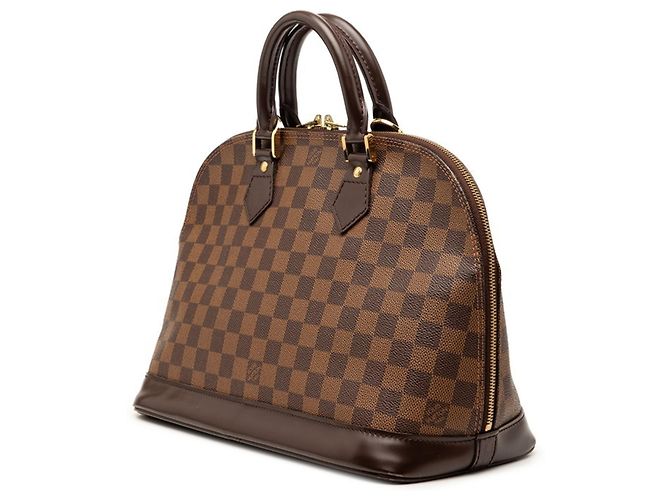 Borsa Alma PM Damier Louis Vuitton Marrone Damier ebene - vista 2