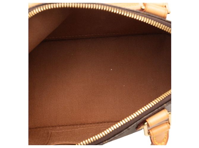 Borsa a Spalla Alma BB Monogramma Louis Vuitton Marrone - vista 4