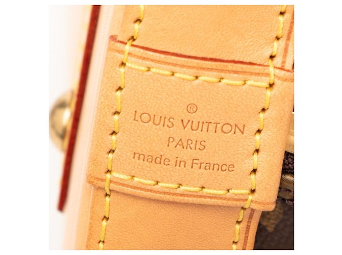 Borsa a Spalla Alma BB Monogramma Louis Vuitton Marrone - vista 5