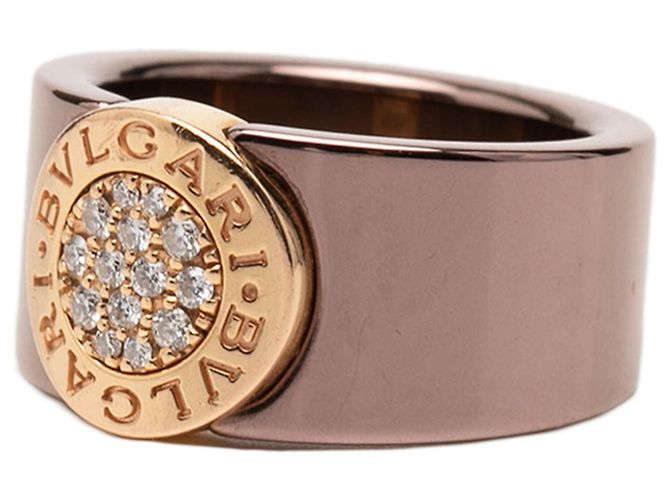 Bulgari Bvlgari Bvlgari Diamantring Pink - Ansicht 2