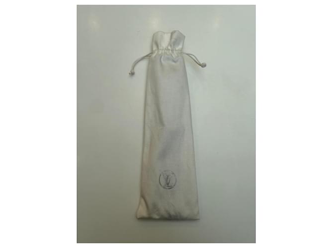 Ventaglio pieghevole Monogram Louis Vuitton Marrone Bianco - vista 7