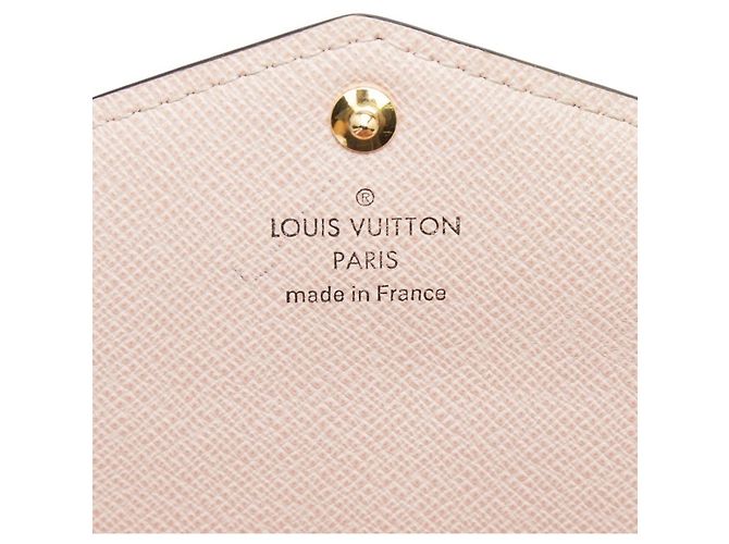 Cartera Larga Sarah Monograma Louis Vuitton Castaño - vista 11