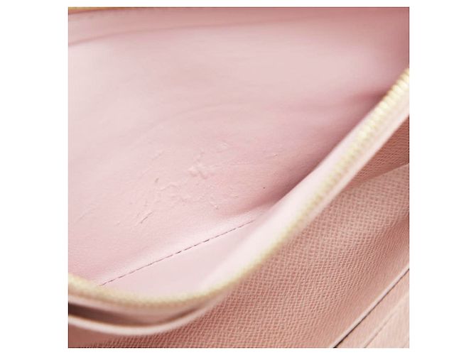 Cartera Larga Sarah Monograma Louis Vuitton Castaño - vista 6