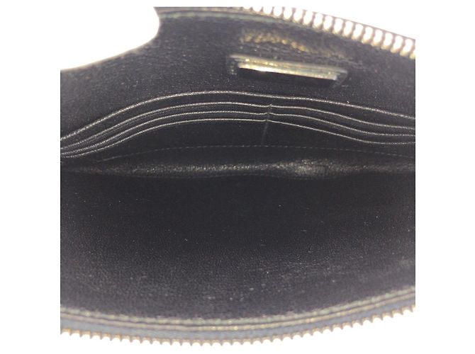 Borsa Clutch in Pelle Saffiano Prada Blu - vista 7