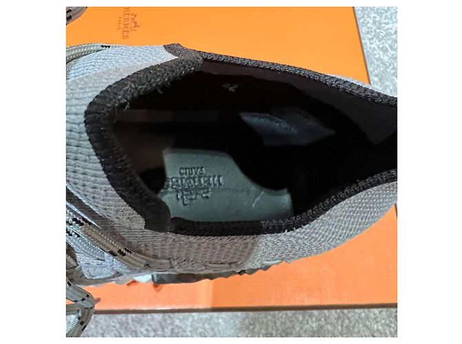 Hermès Sneakers Flex Multico Grigio Stamp: Multicolore - vista 9