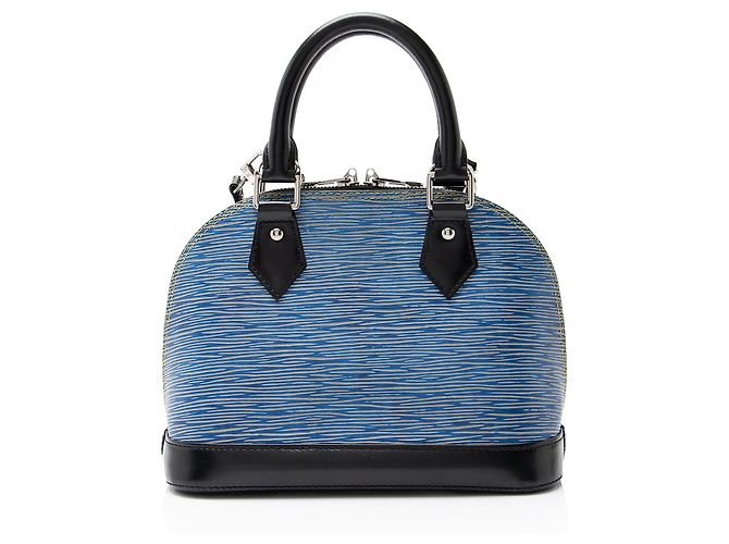 Louis Vuitton Epi-Leder Denim Alma BB Tasche Schwarz - Ansicht 3