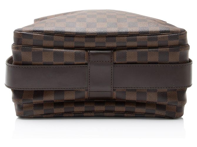 Messenger Naviglio Damier Ebene Louis Vuitton Marrone - vista 4